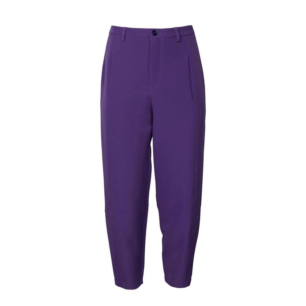 NEW STUDIO M radish high-rise balloon tapered pants in purple